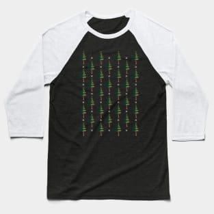 Tree-Square Baseball T-Shirt